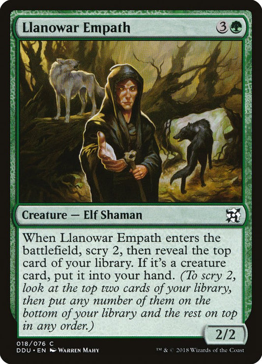 Llanowar Empath - DDU-018-NF-STD