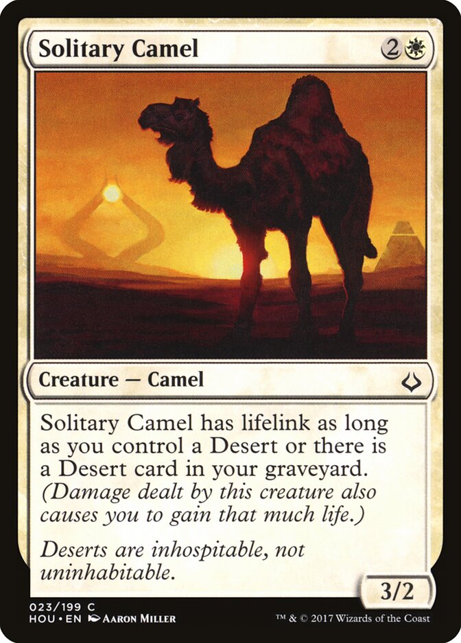 Solitary Camel - carta Magic The Gathering