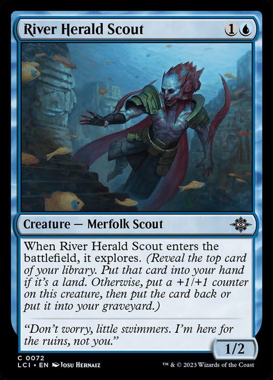 River Herald Scout - carta Magic The Gathering