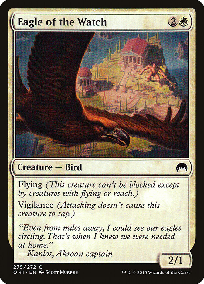 Eagle of the Watch - carta Magic The Gathering