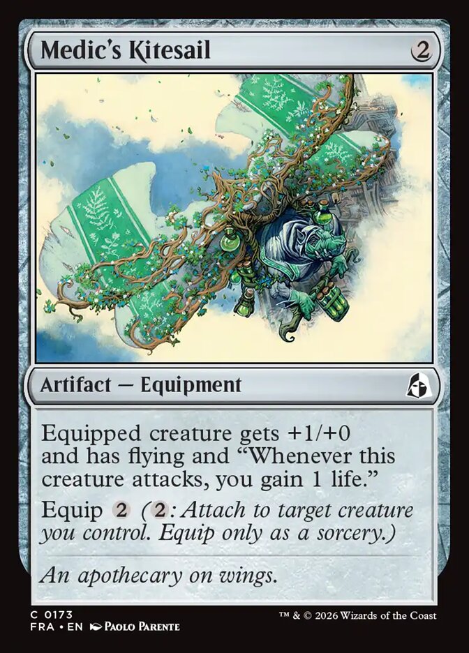 Medic's Kitesail - carta Magic The Gathering