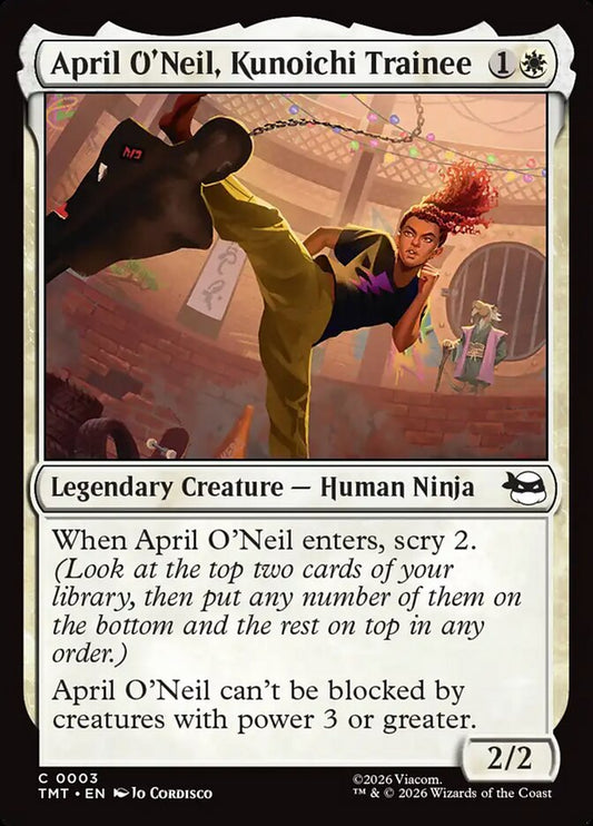 April O'Neil, Kunoichi Trainee - TMT-003-NF-LDG-UNI