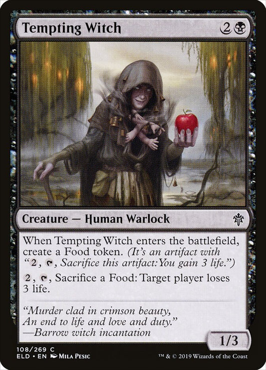 Tempting Witch - carta Magic The Gathering