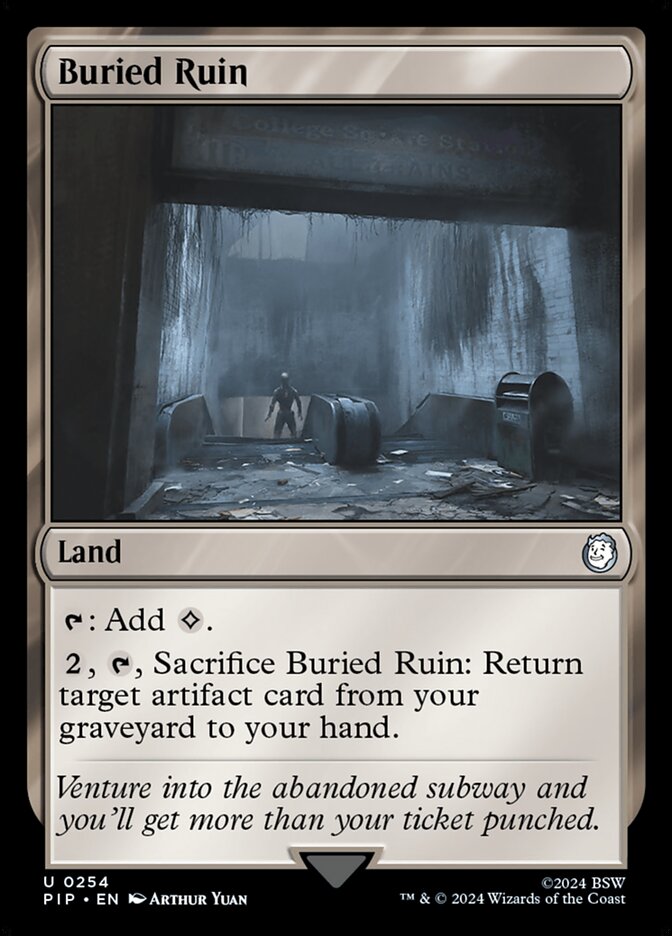 Buried Ruin - PIP-254-NF-UNI