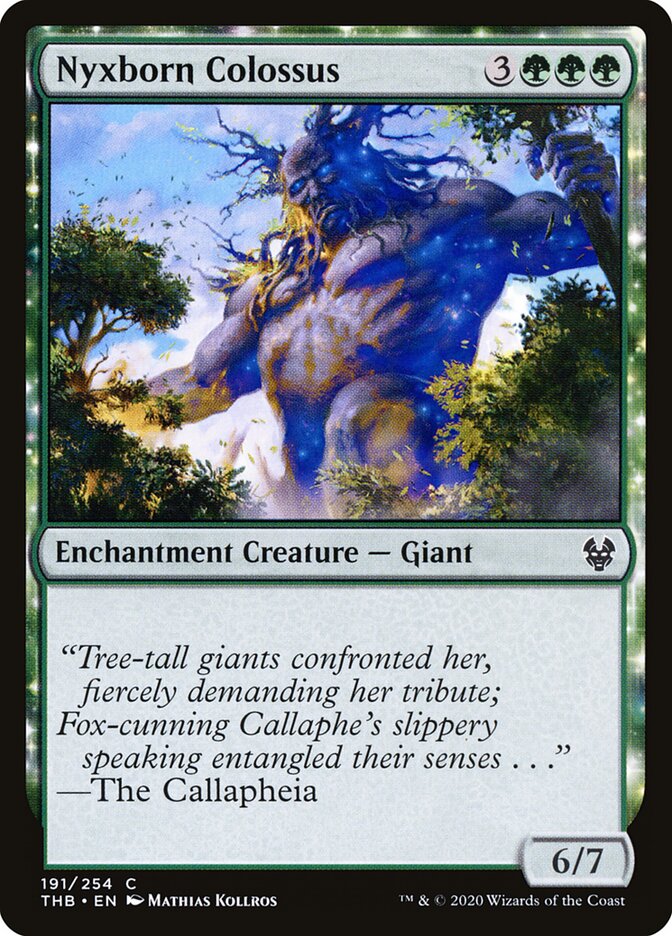 Nyxborn Colossus - carta Magic The Gathering