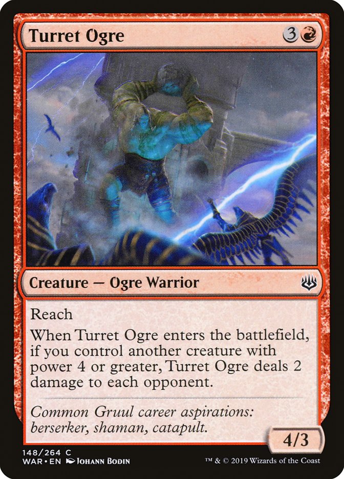 Turret Ogre - carta Magic The Gathering