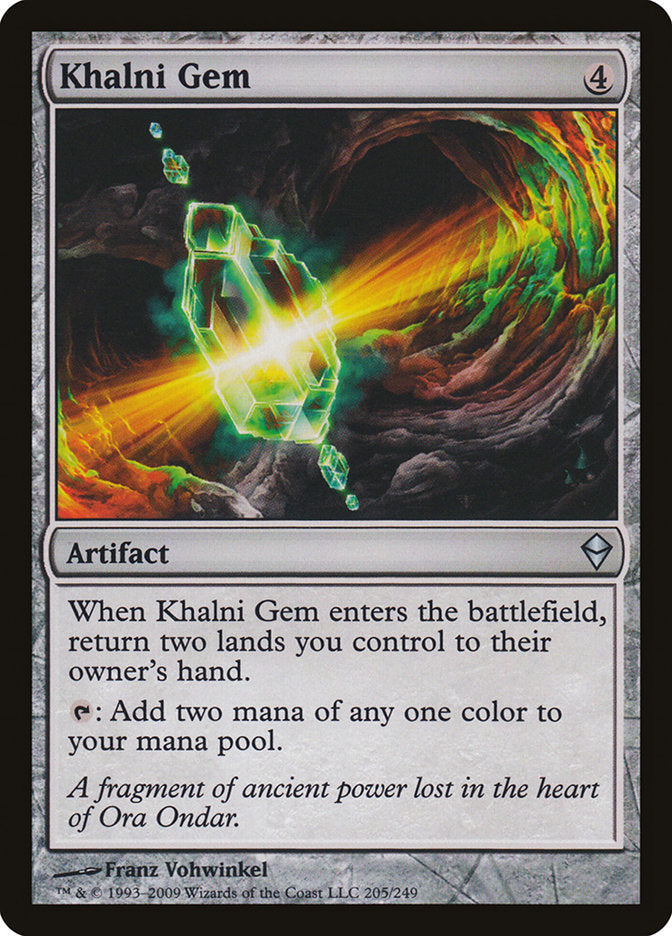Khalni Gem - carta Magic The Gathering