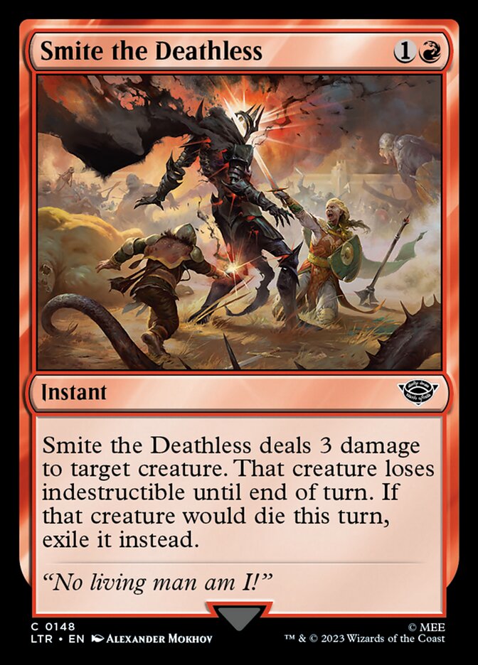 Smite the Deathless - carta Magic The Gathering