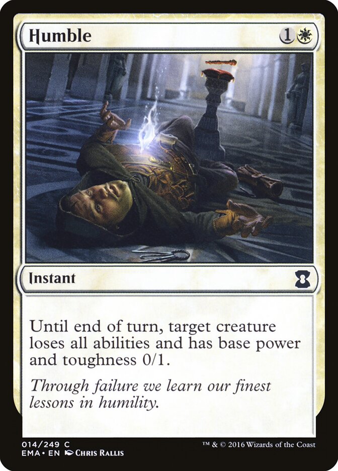 Humble - carta Magic The Gathering