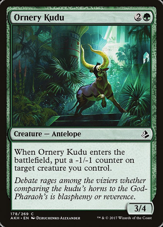 Ornery Kudu - AKH-178-NF-STD