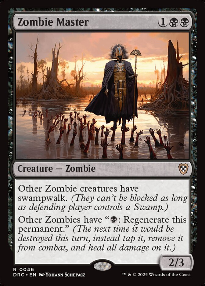 Zombie Master - carta Magic The Gathering