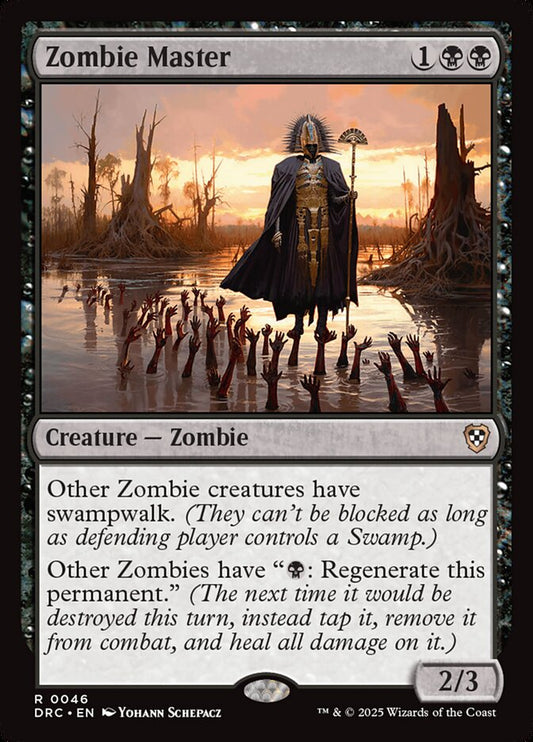 Zombie Master - carta Magic The Gathering