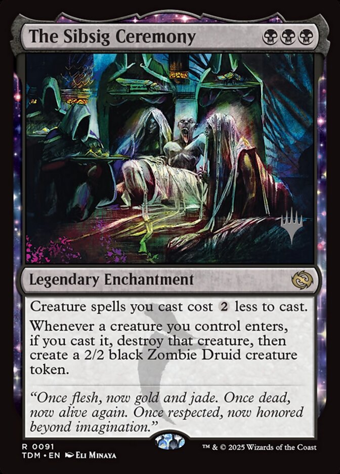 The Sibsig Ceremony - carta Magic The Gathering