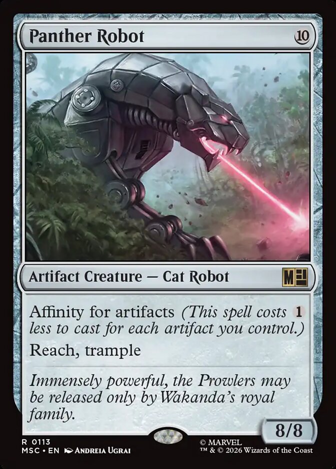 Panther Robot - carta Magic The Gathering