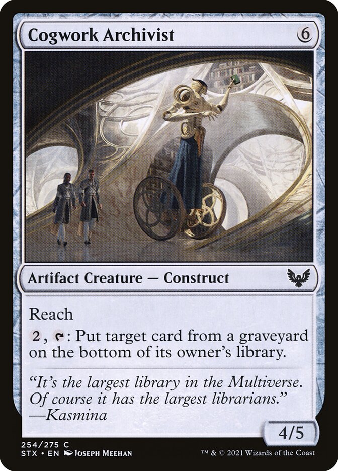 Cogwork Archivist - carta Magic The Gathering