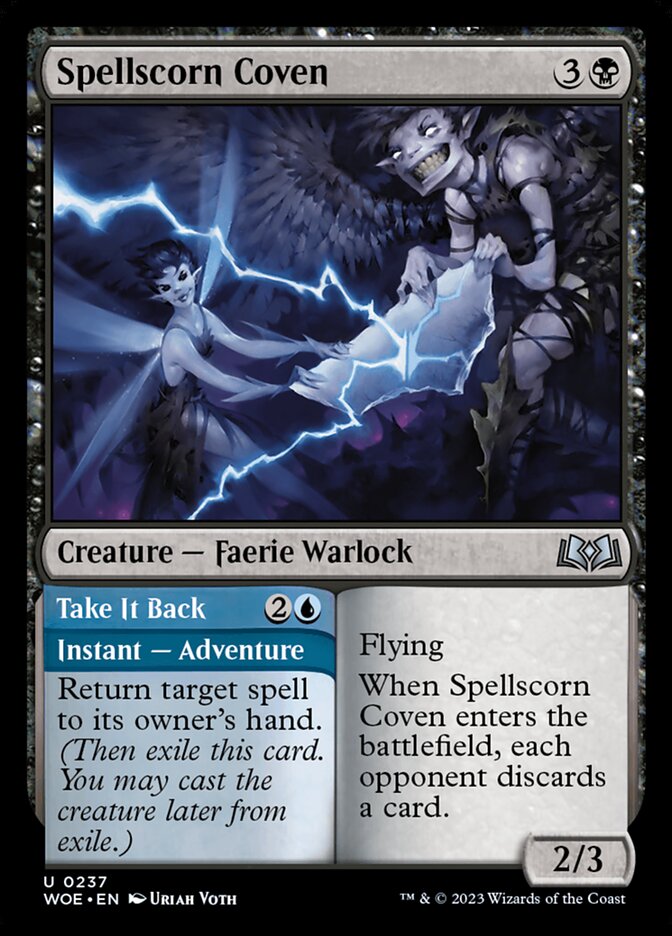 Spellscorn Coven // Take It Back - carta Magic The Gathering