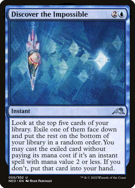 Discover the Impossible - carta Magic The Gathering
