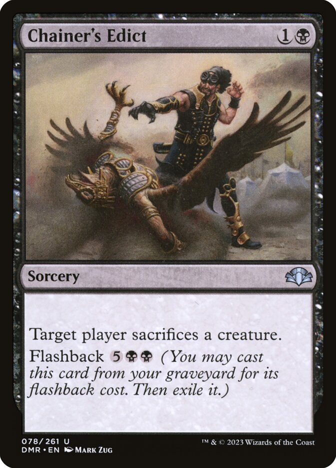 Chainer's Edict - carta Magic The Gathering