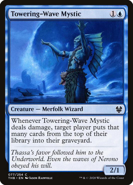 Towering-Wave Mystic - carta Magic The Gathering