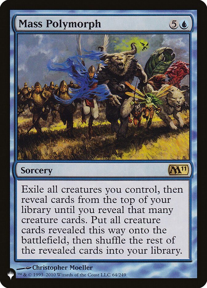 Mass Polymorph - carta Magic The Gathering