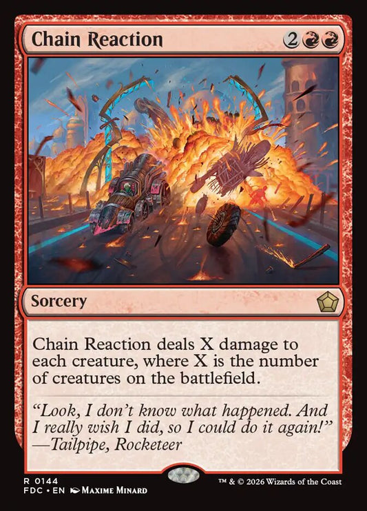 Chain Reaction - carta Magic The Gathering
