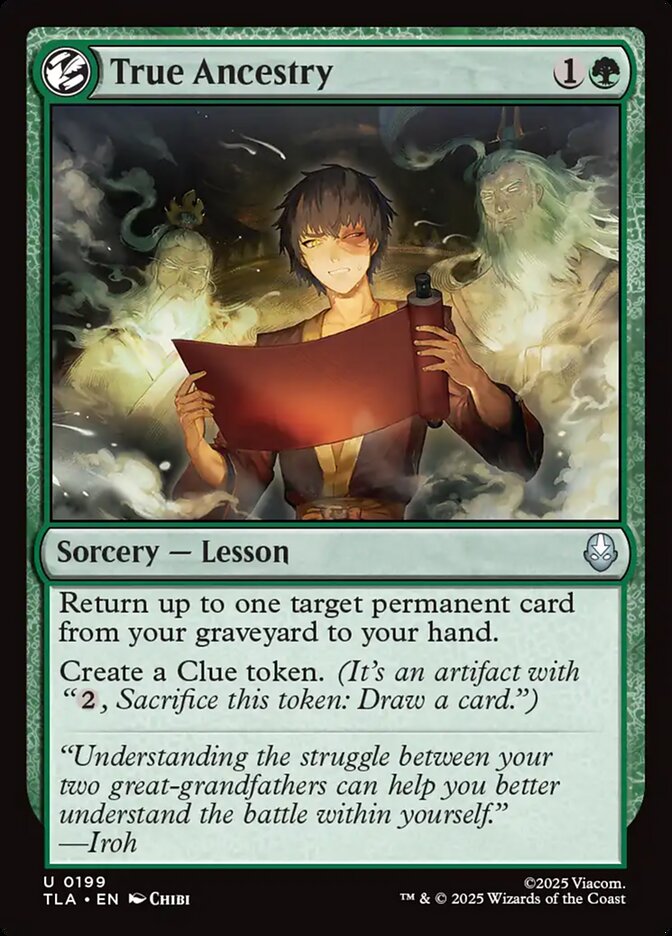 True Ancestry - carta Magic The Gathering