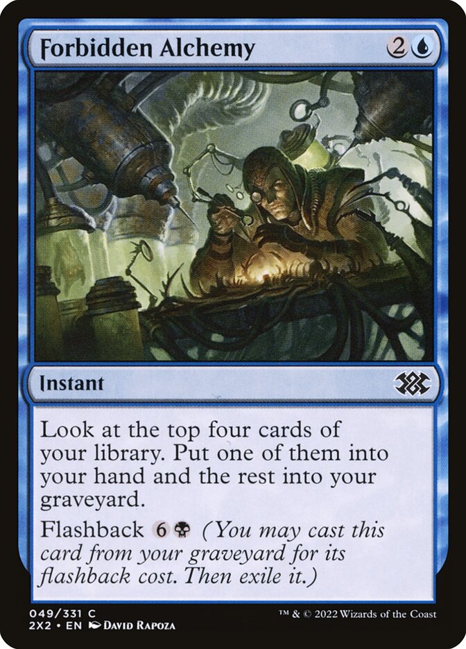 Forbidden Alchemy - carta Magic The Gathering
