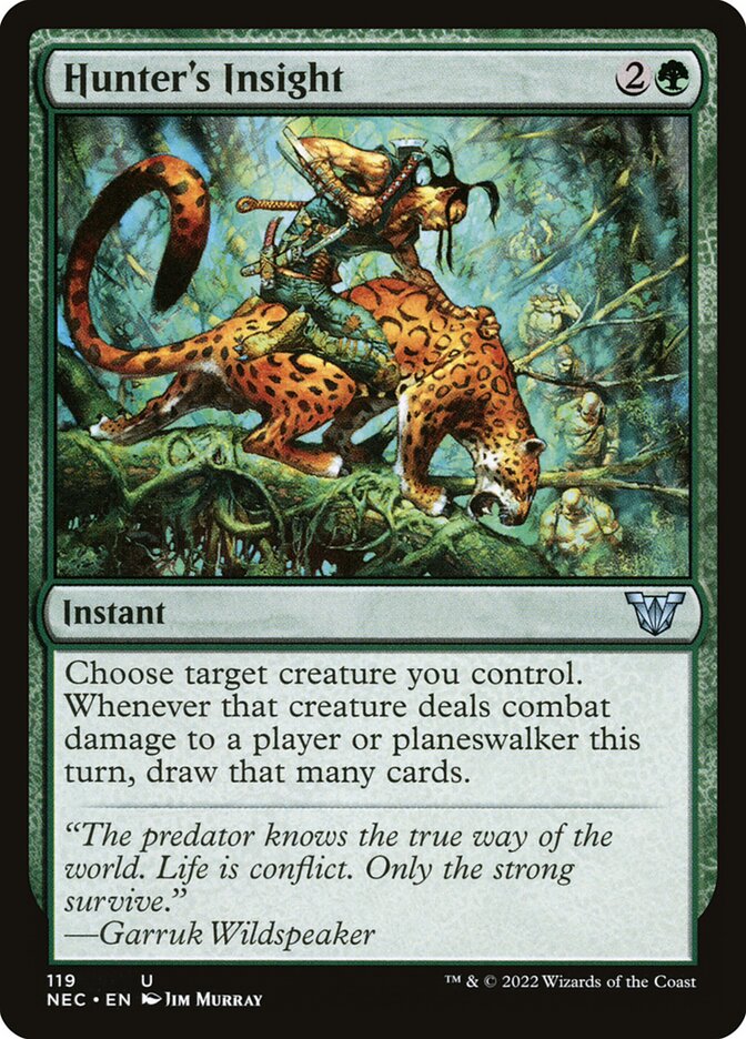 Hunter's Insight - carta Magic The Gathering