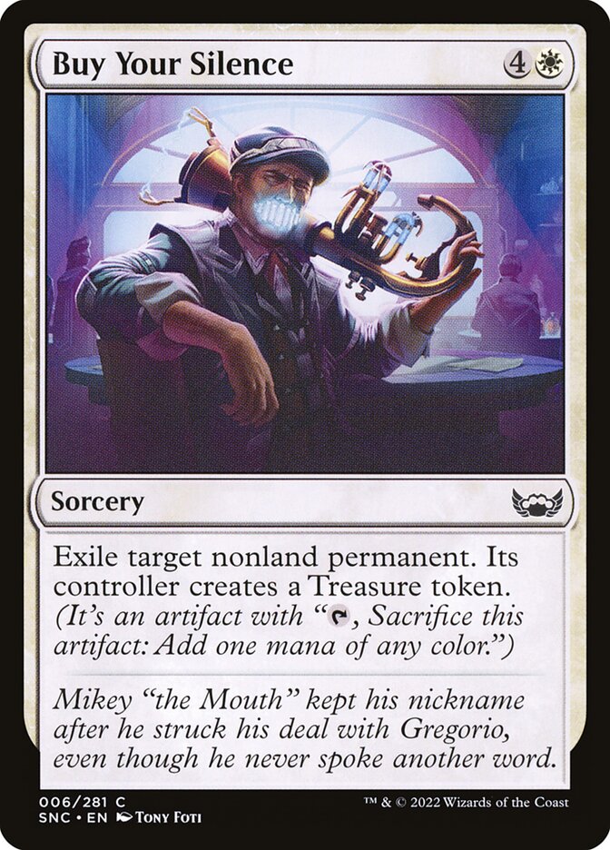 Buy Your Silence - carta Magic The Gathering