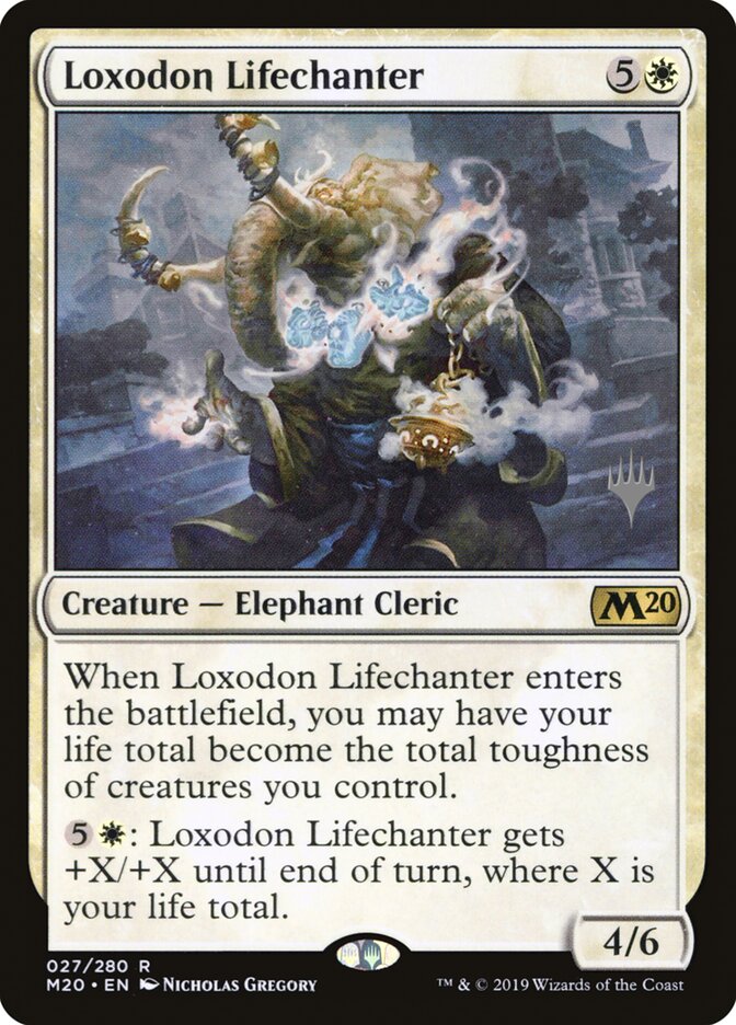 Loxodon Lifechanter - carta Magic The Gathering