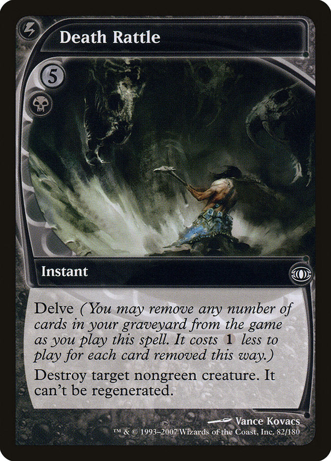 Death Rattle - carta Magic The Gathering