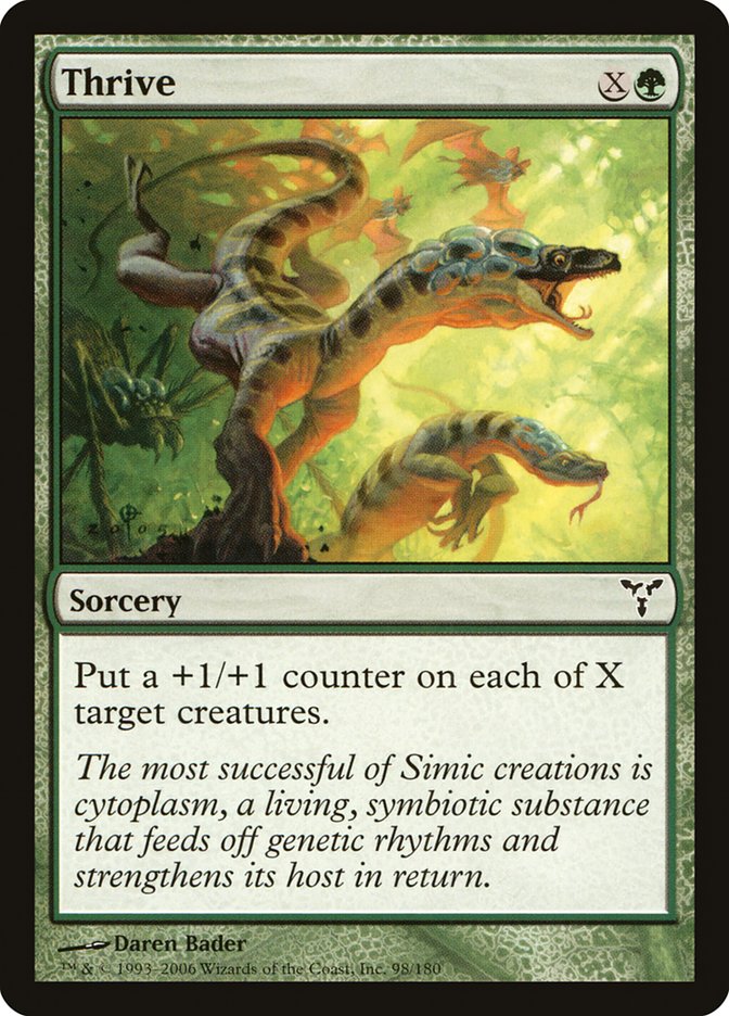 Thrive - carta Magic The Gathering