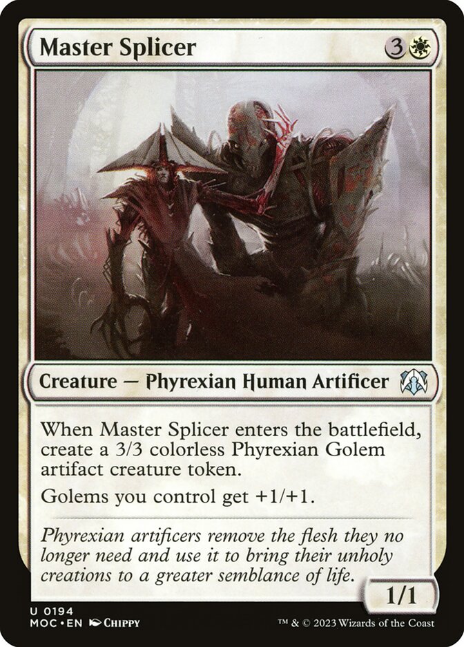 Master Splicer - carta Magic The Gathering