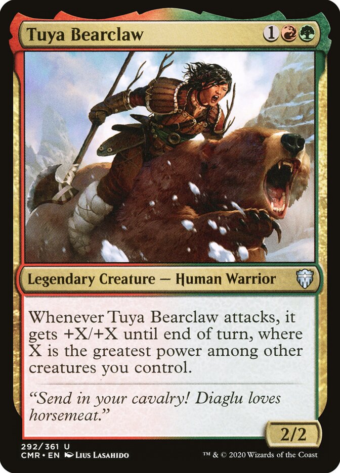 Tuya Bearclaw - carta Magic The Gathering