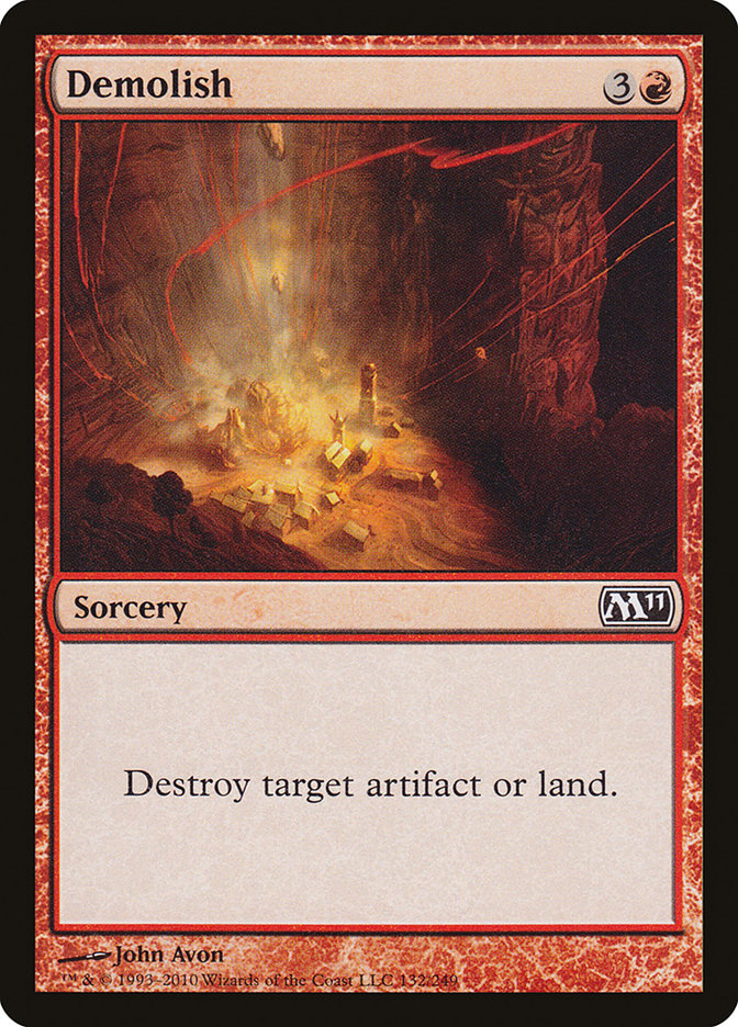 Demolish - carta Magic The Gathering