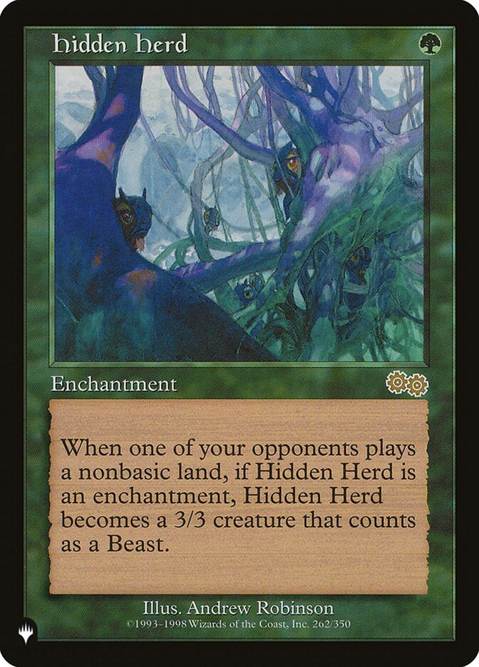 Hidden Herd - carta Magic The Gathering