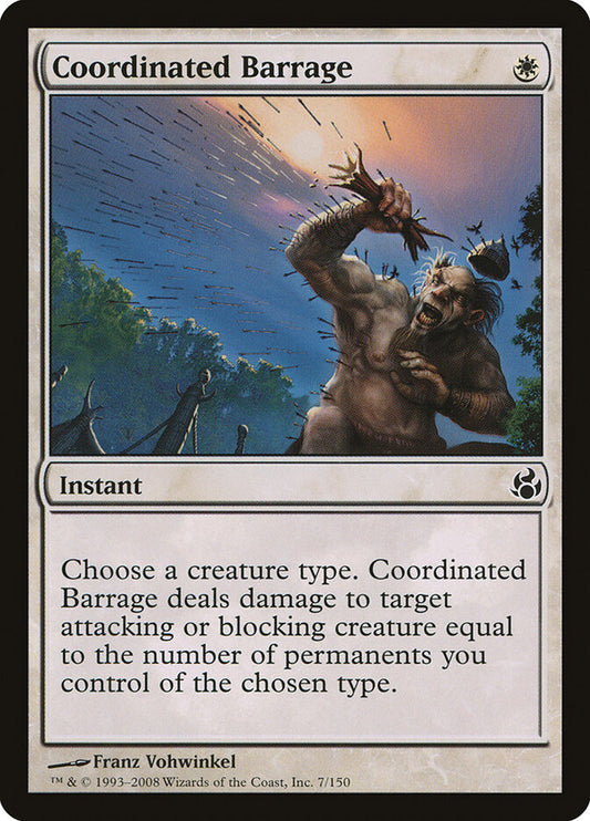 Coordinated Barrage - carta Magic The Gathering