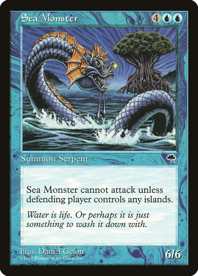 Sea Monster - carta Magic The Gathering