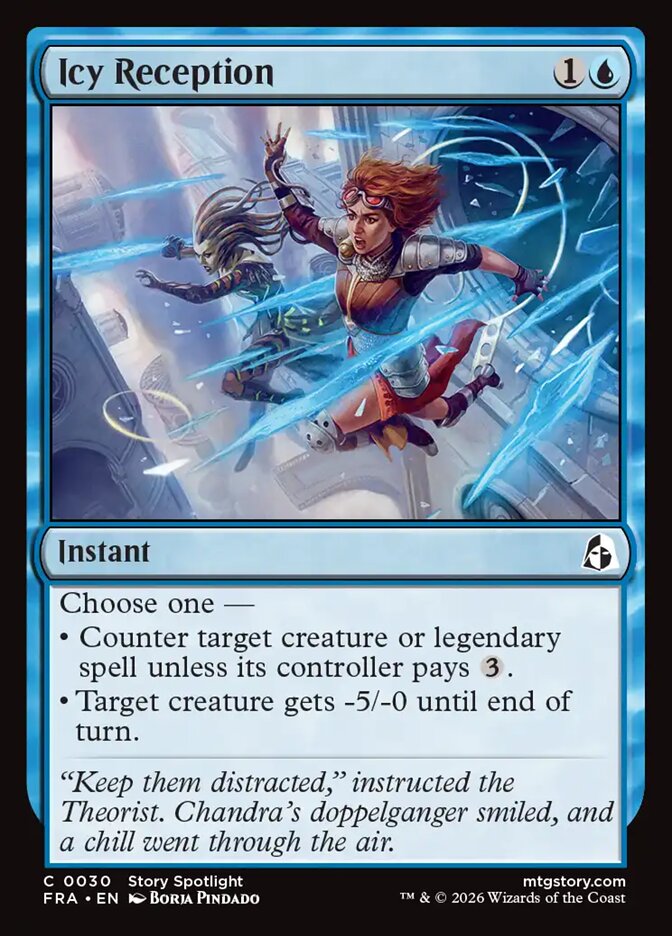 Icy Reception - carta Magic The Gathering