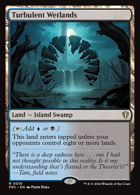 Turbulent Wetlands - carta Magic The Gathering