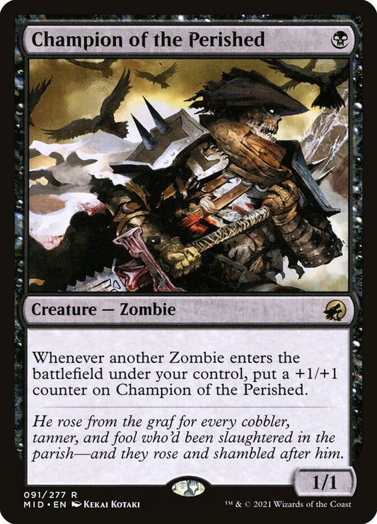 Champion of the Perished - carta Magic The Gathering
