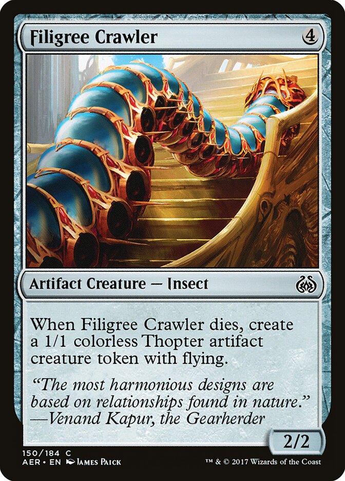 Filigree Crawler - carta Magic The Gathering