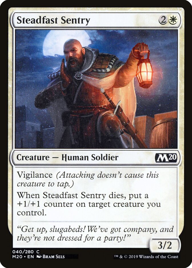 Steadfast Sentry - carta Magic The Gathering
