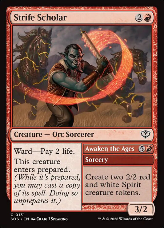 Strife Scholar // Awaken the Ages - SOS-131-NF-STD