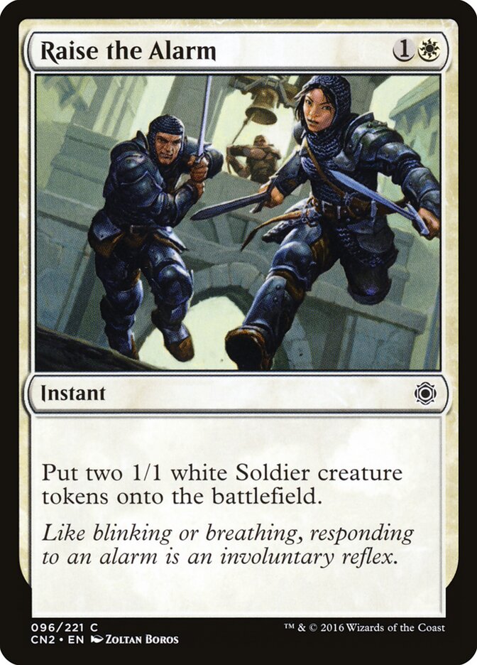 Raise the Alarm - carta Magic The Gathering