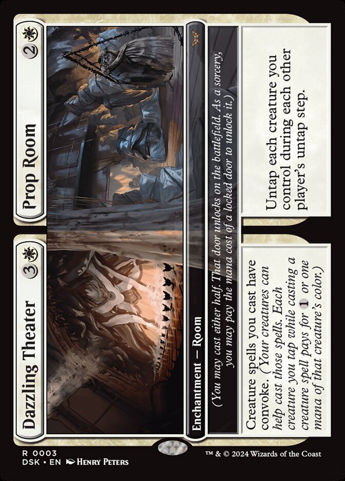 Dazzling Theater // Prop Room - carta Magic The Gathering