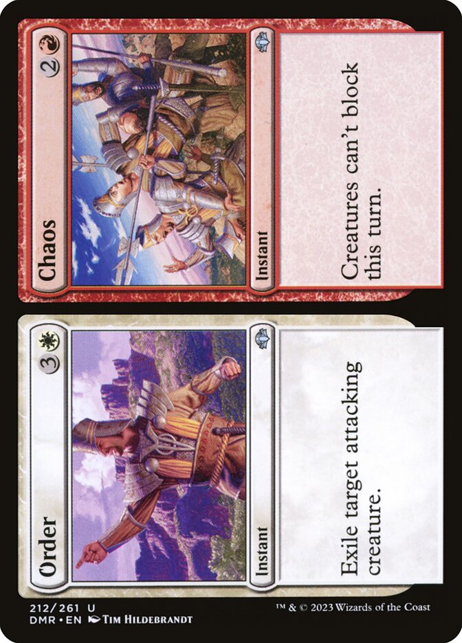 Order // Chaos - carta Magic The Gathering