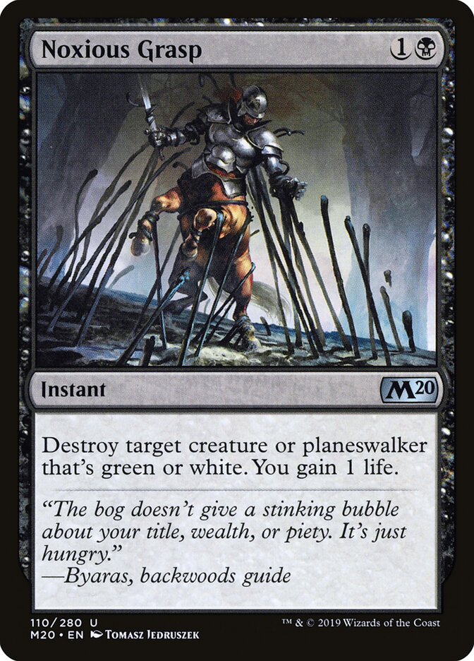 Noxious Grasp - carta Magic The Gathering