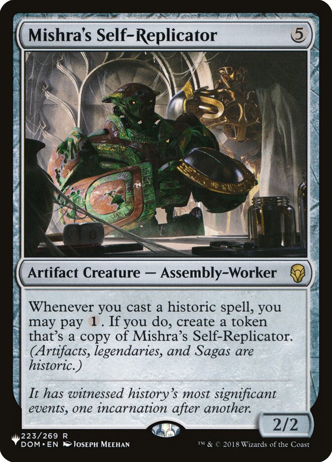 Mishra's Self-Replicator - carta Magic The Gathering