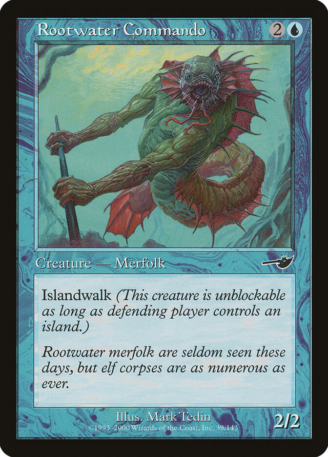 Rootwater Commando - carta Magic The Gathering